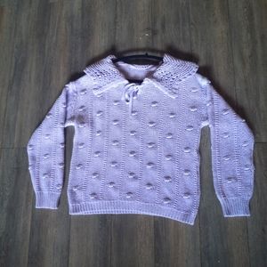 COPY - Lilac Knit Women's Sweater